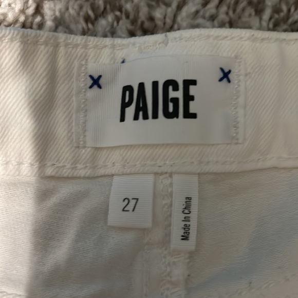 White Paige shorts so perfect but too big for me:/ size 27 - Picture 3 of 6
